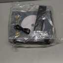 CD Player with Builtin Speakers Bluetooth Retro Portable CD Players for Home Music Player with Remote Control Headphone Jack Walnut Brown