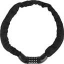 Bicycle Chain Lock, 5-Digit Combination, Anti-Theft Security Lock, Length 39.3 inches, Chain Diameter 0.217 inches, Cut-Resistant, Drill-Proof, Rust-Proof (Black)