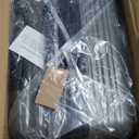 HotWay 28 Inch Expandable Checked In Luggage, Lightweight Hardshell Luggage with Spinner Wheels, Gray