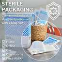 CareStock Abdominal Pads 8x10 in [48-Pack] Sterile ABD Pads, Extra Absorbent, Individually Wrapped, Wound Care First Aid (24)