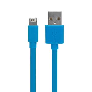 CELLCandy USB-to-Lightning Sync/Charge Cable - Tropical Blue