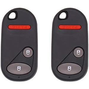 HARUMA Replacement Keyless Entry Remote Control Key Fob for Honda 01-05 Civic EX LX DX 03-07 Pilot（NHVWB1U521 NHVWB1U523）
