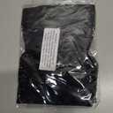 Presadee Closed Toe 15-20 mmHg Moderate Compression Foot Leg Ankle Sock Sleeve (Black, 5X-Large)