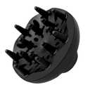 Hair Dryer Diffuser Suitable for 1.56-1.95inch Caliber Hair Dryer Diffuser Attachment for Hairs Dryers for Curly & Wavy Hairs (COLOR:Black)