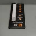 Under Cabinet Lighting Wireless, Rechargeable Motion Sensor Light Indoor, 3 Color Dimmable Closet Light Battery Operated with LED Power Display, Magnetic Under Counter Lights for Kitchen, Home (3Pack)