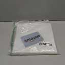 120 Vinyl Record Sleeves Outer, 4.7 Mil Crystal Clear Vinyl Protective Sleeves, 12.75'' x 12.75'' Record Sleeve Compatible with Single and Double LP Album Covers