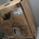 Carlisle FoodService Products Mop Bucket with Side-Press Wringer & Soiled Water Insert for Floor Cleaning, Restaurants, Office, And Janitorial Use, Polypropylene, 35 Quarts, Red