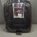 Custom Fit Honda CRV Car Seat Covers Fit for 2017 2018 2019 2020 2021 2022 EX,EX-L,LX,Special Edition,Touring,Leather Seat Protector Replacement,Waterproof Faux Leather (Full Set,Black&Red)