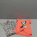 Disney Minnie Mouse Little Girls T-Shirt and Leggings Outfit Set Dark Pink 7-8