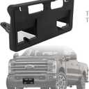 Front License Plate Frame Compatible with 2023-2026 Ford F250 F350 F450 Super Duty, Front Bumper License Plate Bracket Tag Mount for Ford F-Series Super Duty, Replace # PC3Z-17A385-BB