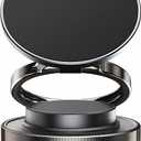 AOPALE Upgraded 360° Vacuum Magnetic Phone Holder, Magnetic Car Phone Mount, Mirror Mount for iPhone & Android Mount for MagSafe Holders for Your Car/ Gym/ Mirror