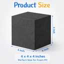Treela Foam Pit Blocks 4 x 4 x 4 Inch Foam Cubes Soft Stacking Blocks Protective Padding Sponge Pit for Gymnastics Trampoline Arenas Rock Climbing Parkour Indoor Amusement Park