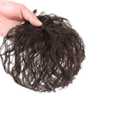 Brown Curly Hair Topper Replacement Fluffy Hairpiece Seamless Clip in Top Wiglet, Wig Pieces for Top of Head for Women Thin, Extensions, Wigs and Accessories