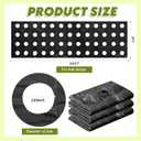 3ft x 100ft Weed Barrier Landscape Fabric with Planting Holes, Heavy Duty Durable Garden Weed Cover Mat for Outdoor Gardening, Greenhouse, Orchard, Farm