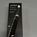 Aquasonic Black Series Ultra Whitening Toothbrush ADA Accepted Electric Toothbrush- 8 Brush Heads & Travel Case 40,000 VPM Electric Motor & Wireless Charging - 4 Modes w Smart Timer