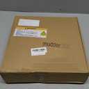 Mudder 10 Pcs Snowflake Paper Lantern Paper Star Lantern with 14 LED Light Paper Lamp Frozen Party Hanging Decoration for Christmas Weddings New Year Birthday Holiday Celebration, White