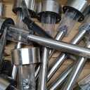 GIGALUMI Solar Lights Outdoor Waterproof, 12 Pack, Stainless Steel LED Solar Garden Lights for Patio, Lawn, Yard and Landscape, Cold White