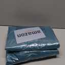 BONZER Outdoor Curtains for Patio Water Resistant Heavy Privacy Light Filtering Grommet Outside Curtains for Porch, Pergola, Gazebo, 1 Panel, 54W x 84L inch, Teal