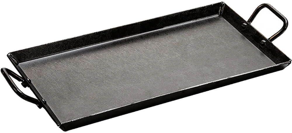 Lodge Pre-Seasoned Carbon Steel Griddle, 18 x 10 Inches