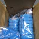 Disposable Toilet Brush with 48 Refills,Toilet Cleaning Supplies,Toilet Wand Brush Starter Kit,Wall Mounted Toilet Bowl Cleaner Brush with Holder for Bathroom Deep Cleaning & Hygiene (White)