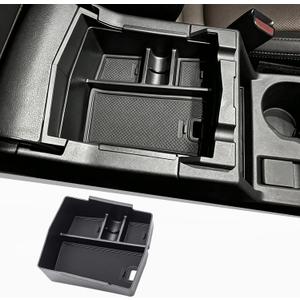 Center Console Organizer Compatible with 2025 2026 Subaru Forester | Interior Tray Armrest Insert Storage Box Easy Removal Accessories