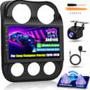 Android 15 Car Stereo for Jeep Compass Patriot 2010-2016, 10.1 inch with Wireless Apple Carplay Android Auto, GPS Navigation, WiFi, HiFi, Bluetooth, FM, SWC, Jeep Compass Radio with Mic, Backup Cam