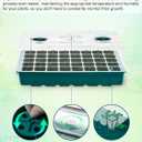 Seed Starter Tray with Grow Lights and Heat Mat, 3-in-1 Soil Meter, 80-Cell Seed Growing Tray, Germination & Plant Propagation Station for Indoor Plants 2-Pack