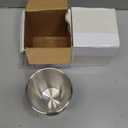 Set of 2 Mint Julep Cups, Classic Stainless Steel Glasses for Party Bar Home Restaurant, 12 oz Metal Cocktail Glasses for Beer Juice Beverage, Silver