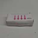 150 Church Candles with Drip Protectors for Devotional Candlelight Vigil Service, Box of 150 Candles, Unscented White 5" H X 1/2" D, No Smoke