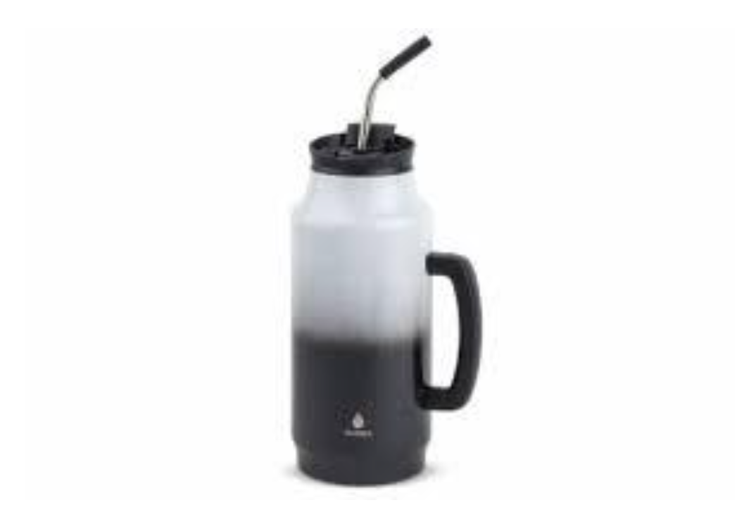 DI Manna 64 Oz Posideon Bottle Ombre Black