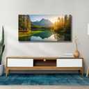 Yuaxker Large Nature Pictures Wall Decor Green Landscape Posters Modern Inspirational Wall Art Trendy Wall Prints Artwork for Living Room Bedroom Dining Room Office Home Decor 30x60inch