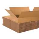 BOX USA Shipping Boxes Flat 24"L x 18"W x 4"H, 20-Pack | Corrugated Cardboard Box for Packing, Moving and Storage