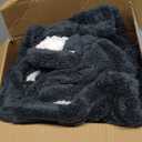 Sunbeam Checker Embossed Sherpa Heated Throw