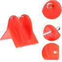 TEHAUX Climbing Rope Protector Sleeve 4-Pack Lightweight Rope Edge Covers for Outdoor Climbing Gear Safety and Wear Protection Easy Installation