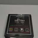 PowerBear 4K HDMI Cable 15 ft | High Speed Hdmi Cables, Braided Nylon & Gold Connectors, 4K @ 60Hz, Ultra HD, 2K, 1080P, ARC & CL3 Rated | for Laptop, Monitor, PS5, PS4, Xbox One, Fire TV, & More