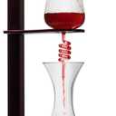 Wine Tower Decanting & Aerator Set by The Wine Savant - Unique Wine Decanter - 3 Aerating Parts - Upper, Middle & Lower Aerators - Whisky & Wines Carafe, Proven to Enhance & Improves Flavor & Aromas