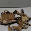 AUROTH Tactical Dog Harness for Small Medium Dogs No Pull Adjustable Pet Harness Reflective K9 Working Training Easy Control Pet Vest Military Service Dog Harnesses Desert Camo, Medium (Neck:16-22",Chest:22-33"), 35-50 lbs