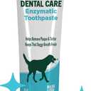 Vets Best Enzymatic Dog Toothpaste Vet Formulated Dental Gel for Teeth Cleaning, Fresh Breath, Tartar Control, Plaque Remover & Oral Hygiene for Dogs, 3.5 oz (Blue, S)