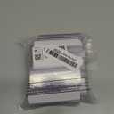 72 Pieces Clear Plastic Adhesive Shelf Tag & Price Label Holders for Supermarket, School, Library, Mailbox & Storage Bins(3 x 1 Inch)