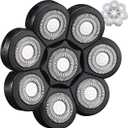 8 Blade Replacement Heads Electric Razor Shaver (8D Black)