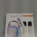 Mini Karaoke Machine KTV Machine for Kids Mini Karaoke Machine with 2 Wireless Microphones,Karaoke Machine for Kids High Sound Quality Kids Karaoke Machine with Easy Connectivity (Pink - 2 Mics)