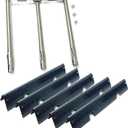 Direct store Parts Kit DG270 15.3 7636 Snow Porcelain Flavorizer Bars & 69787 Grill Burner Tubes for Weber Spirit & GS4 Spirit II 300 Series Spirit E-310 E-320 S-320 E/S330 with Front Mounted Control