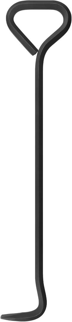 Olympia Tools 5/8 x 24 in. Manhole Cover Hook, for Lifting Manhole Covers & Storm Drain Cover, Versatile Lifting Hooks, Rigid Steel Tool