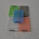 5 Pack Hard Drive Case for 2.5 Inch HDD Portable Hard Drive Carrying Protective Storage Box