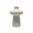 HD Designs 7.8 Inch Ceramic Vase White, 1