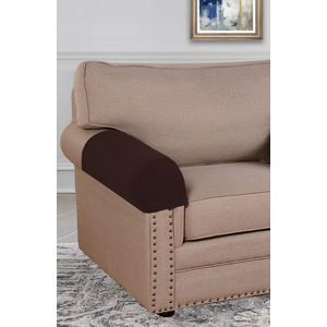 Couch Arm Covers, Sofa Covers Washable, Couch Cushion Covers, Armchair Slipcovers Sectional Couch Covers Anti-Slip Furniture Protector, (1PC Armrest Cover)