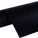 Picniva Matte Black Repositionable Adhesive-Backed Vinyl for Craft Cutters 24'' X 10 Ft