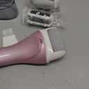 Electric Feet Callus Removers Rechargeable,Portable Electronic Foot File Pedicure Tools, Electric Callus Remover Kit,Professional Pedi Feet Care Perfect for Dead,Hard Cracked Dry Skin (002-pink)