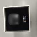 Smart Ring, Stainless Steel, Sleep Temperature Steps Monitoring, Gifts for Family, Cyan, Charging (Size 20, 69mm / 2.7in Inner Diameter)