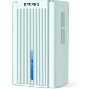 Dehumidifier,95OZ Dehumidifier for Home 1000 Sq.Ft - Quiet with Auto Shut Off & Relaxing 7 Color Ambient Light, Ideal for Livingroom, Bedroom, Basement(Pale Turquoise)